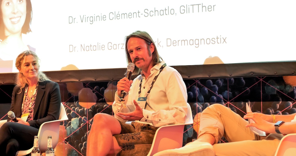 Philipp Baaske on a life-science panel discussion